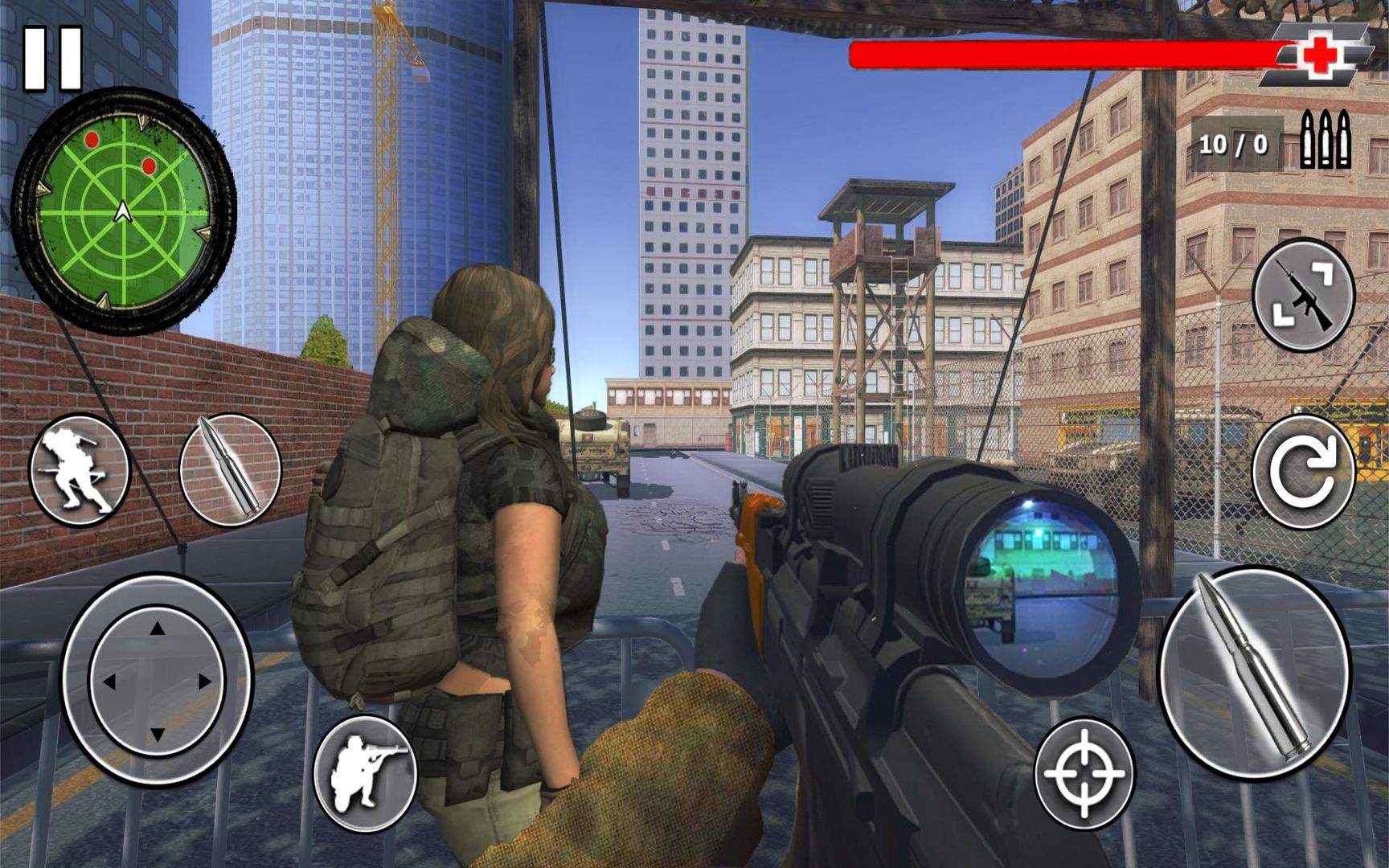 Screenshot of Commando Creed : Battlefield Survival