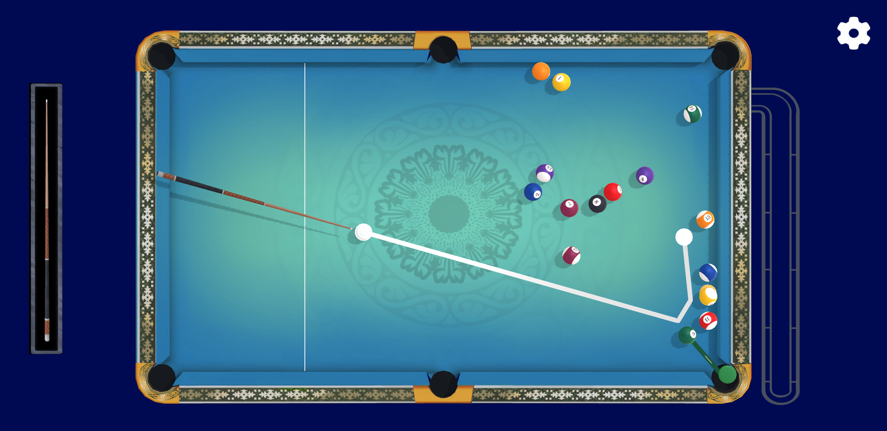 Cheto Aim Pool For Billiards Game Screenshot