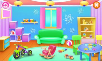 Create your own doll house Game Screenshot