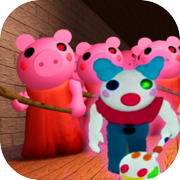 Escape Piggy Roblx's Clowny Granny Obby House