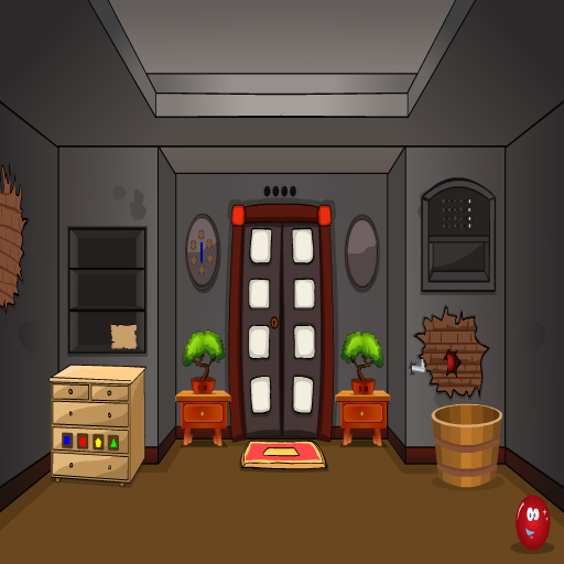 Cuplikan Layar Game Cracked Toon House Escape