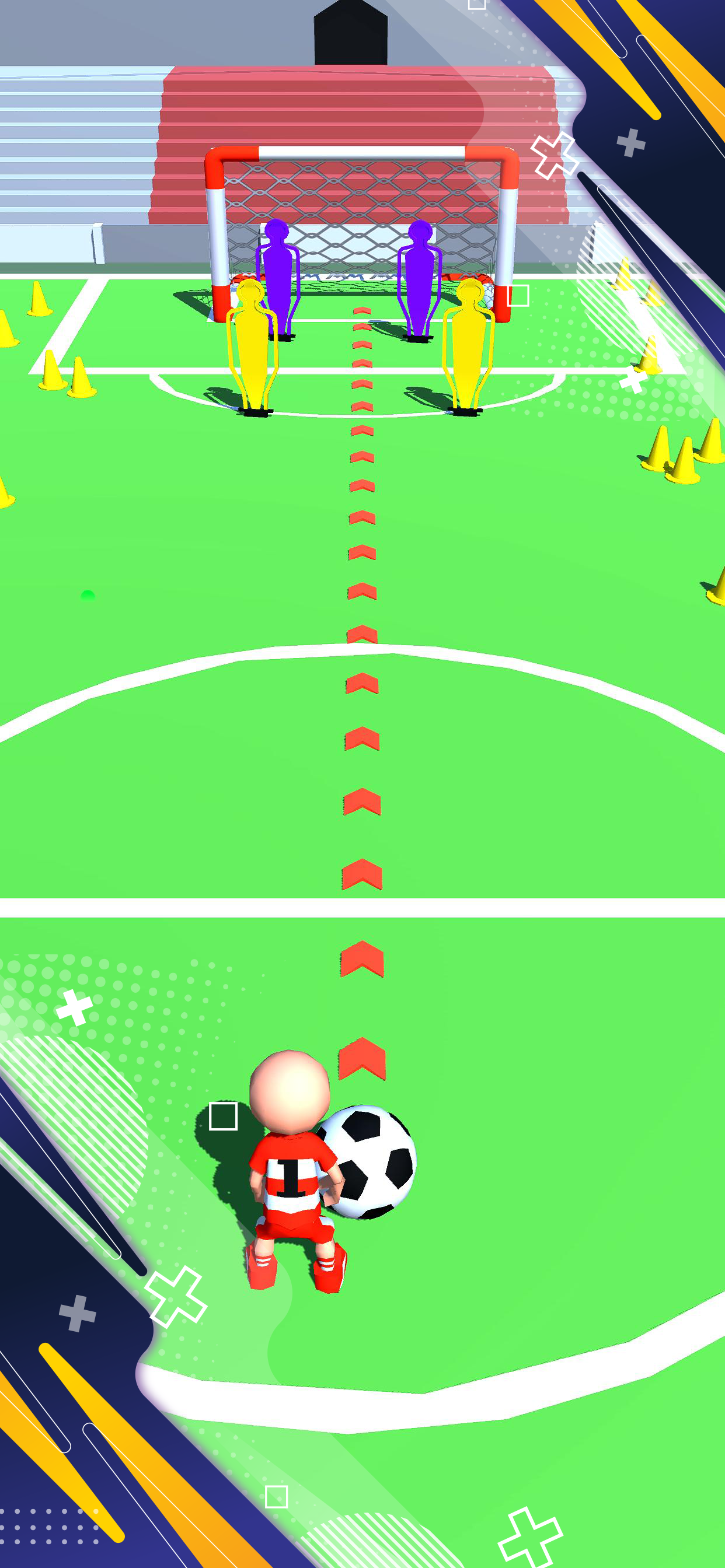 Captura de Tela do Jogo Football Shot - Goal Champ