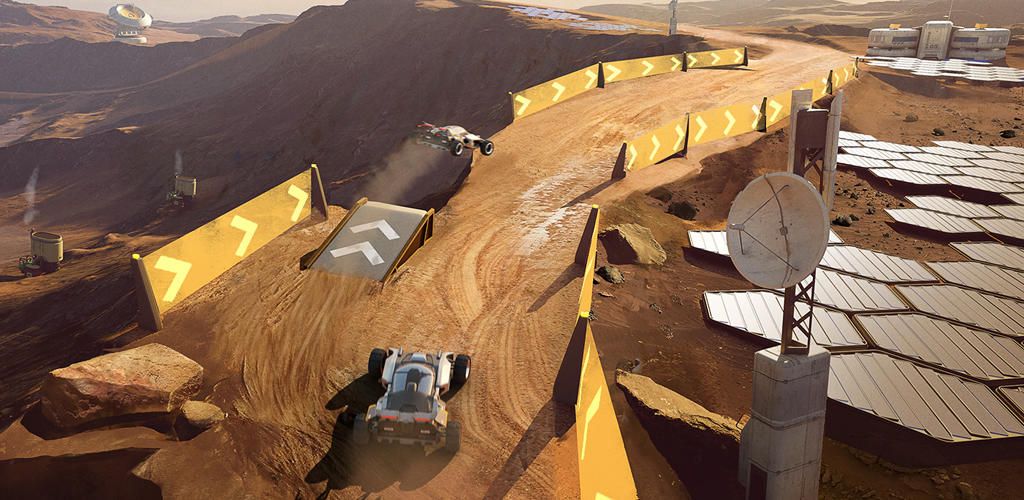 Banner of Age of Mars: Racing 