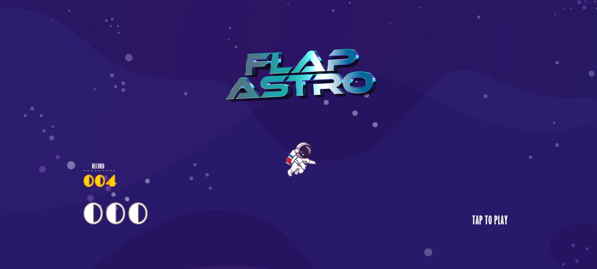 Screenshot of Flap Astro
