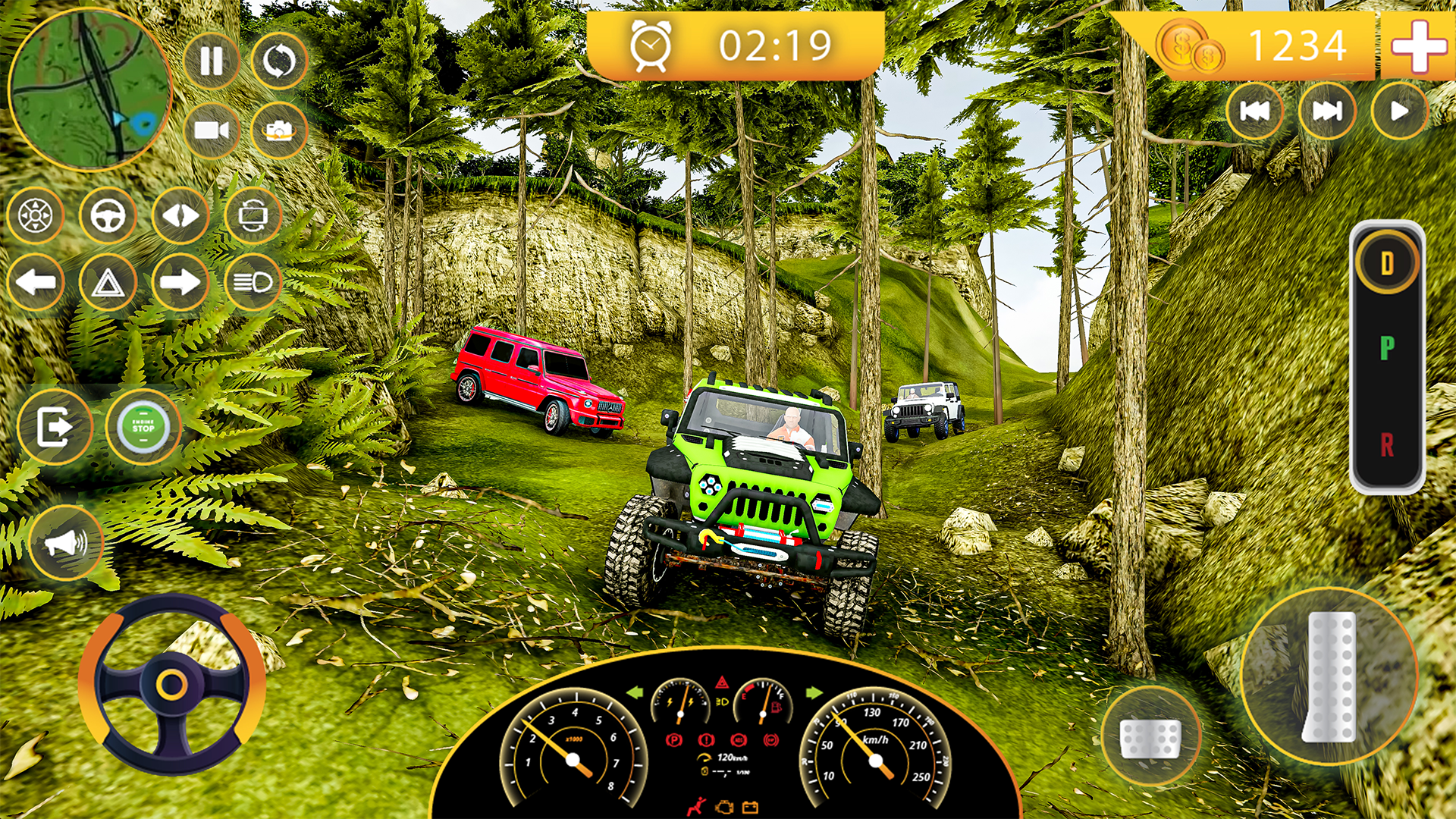 Offroad Jeep 4x4 Driving Games Game Screenshot