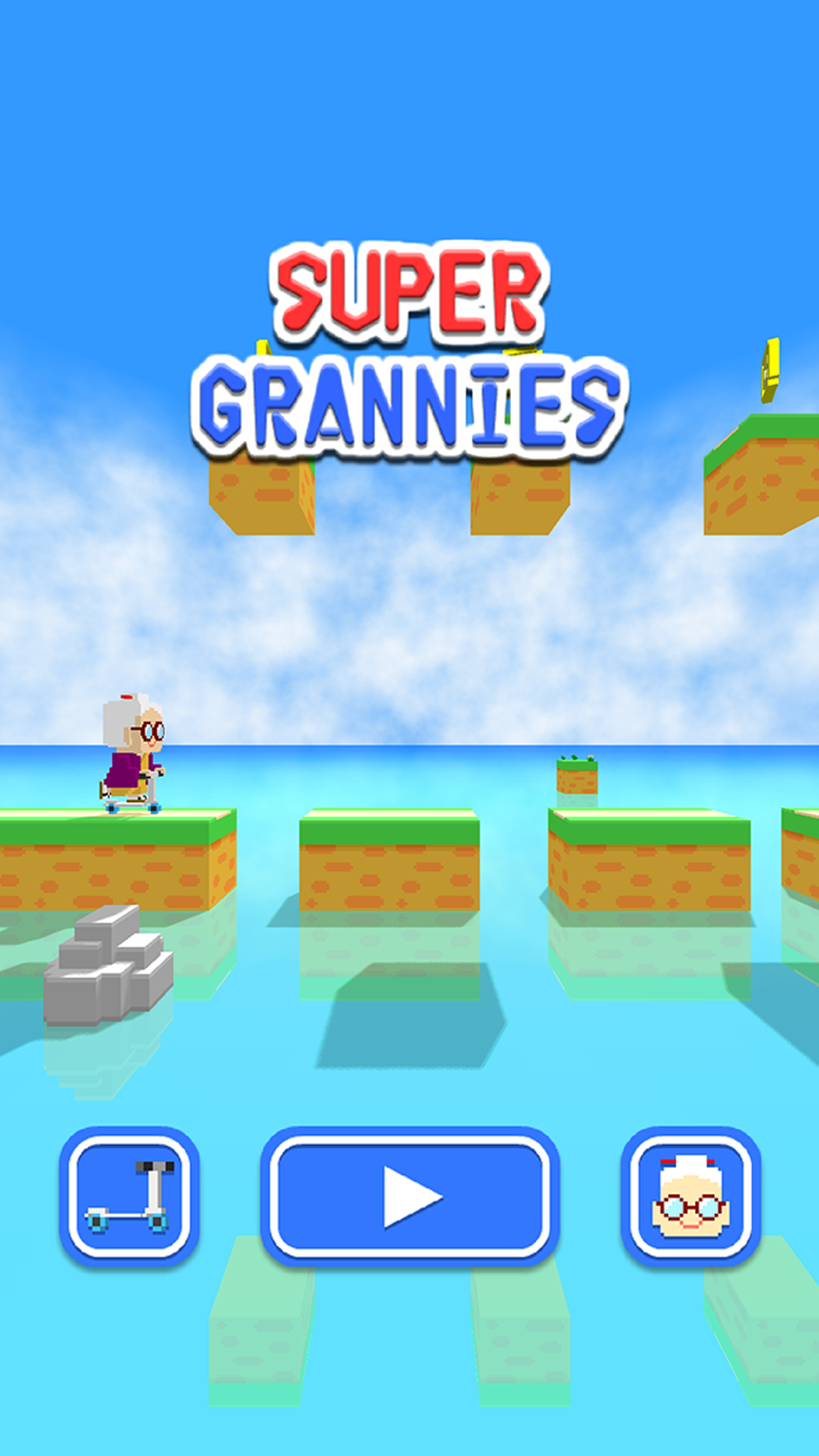 Screenshot of Super Grannies