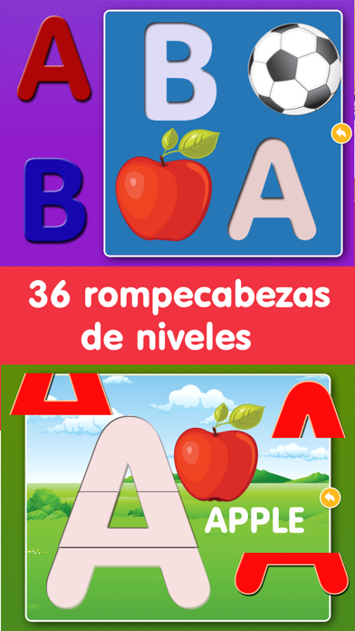 Captura de Pantalla del Juego Juegos del alfabeto inglés