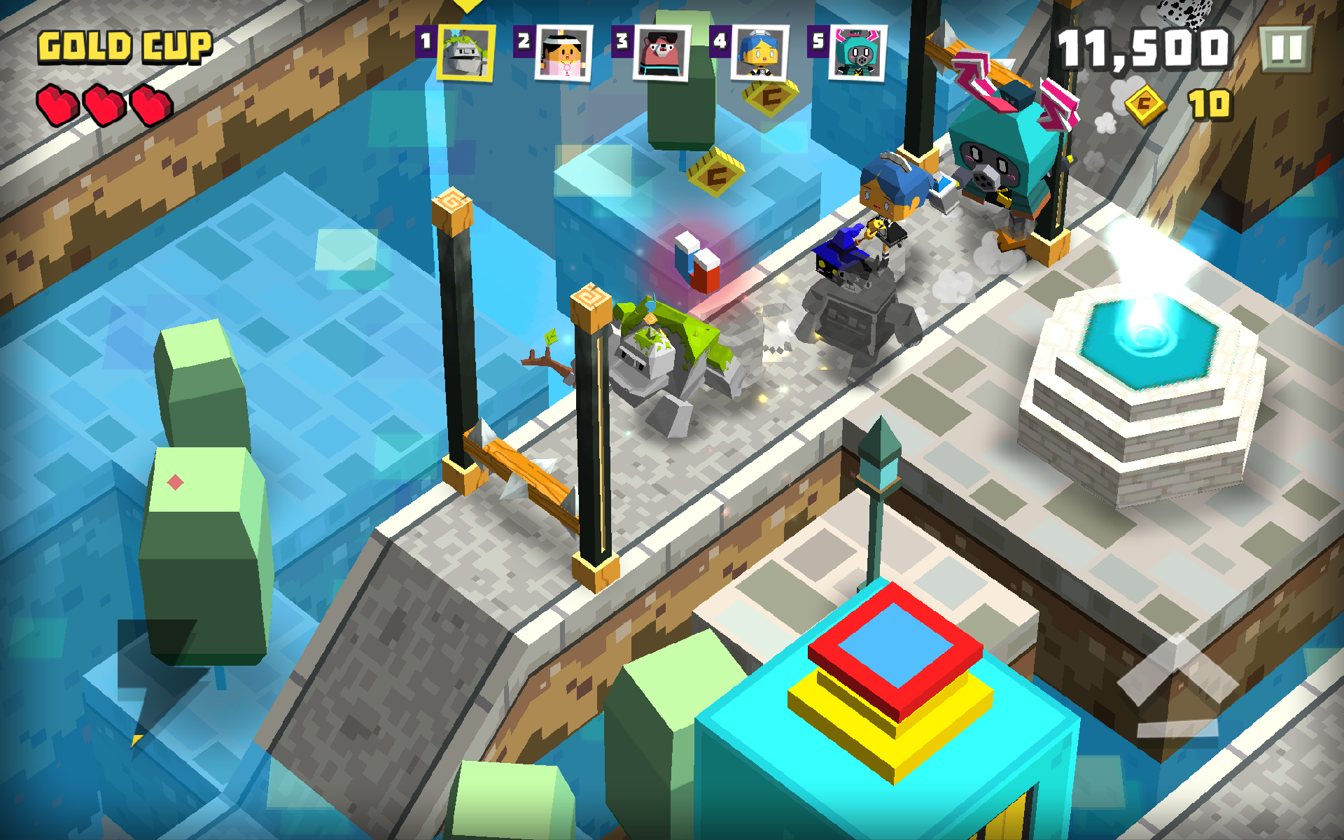 Cubie Adventure Game Screenshot