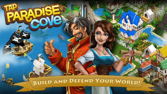 Tap Paradise Cove: Explore Pirate Bays and Treasure Islands ゲームのスクリーンショット