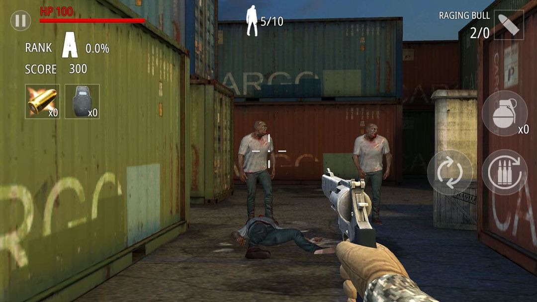 Zombie Fire screenshot game