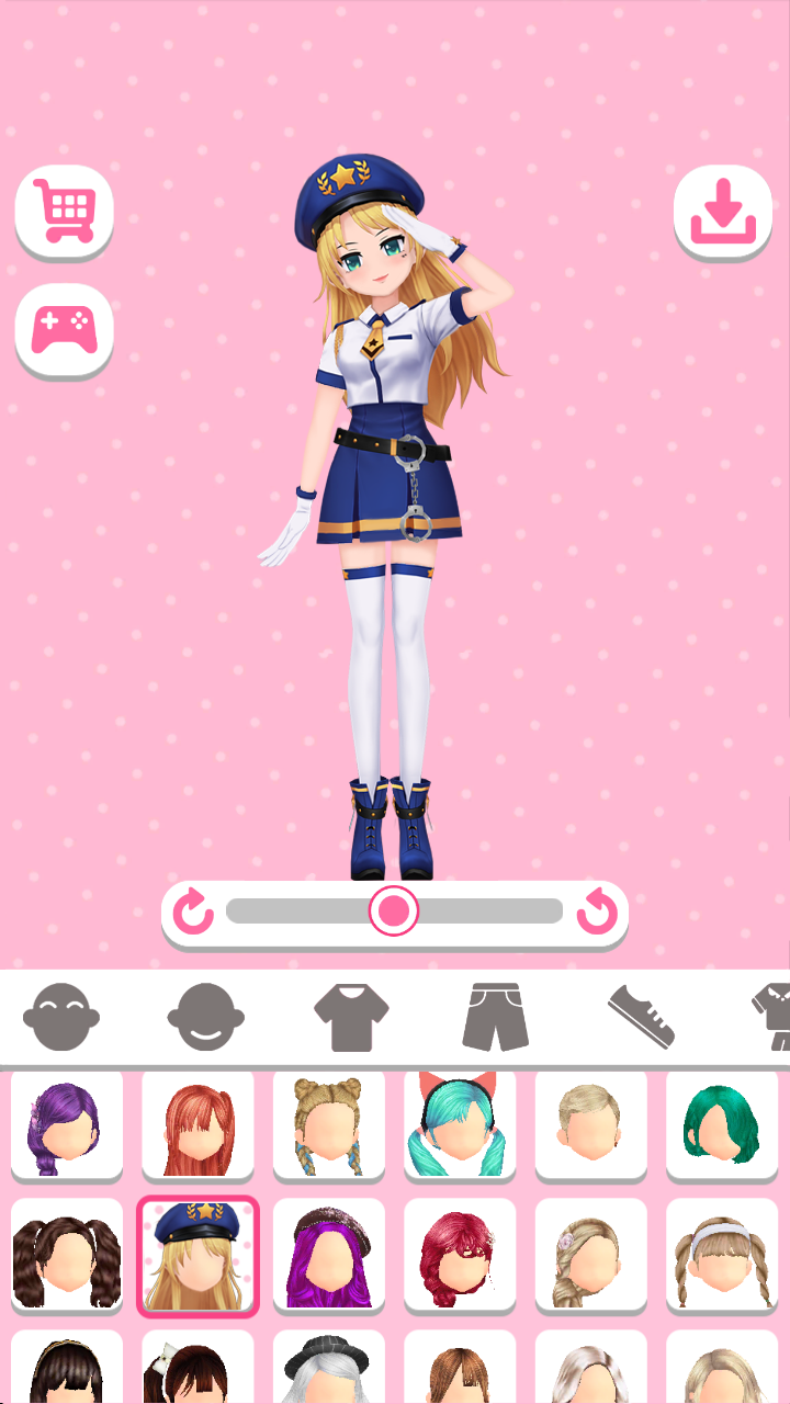 Styledoll - 3D Avatar maker Game Screenshot