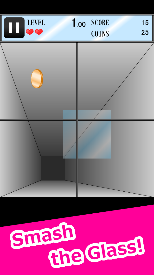 Smash The Glass! Game Screenshot