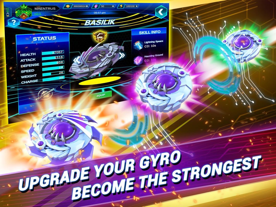 Gyro Buster screenshot game
