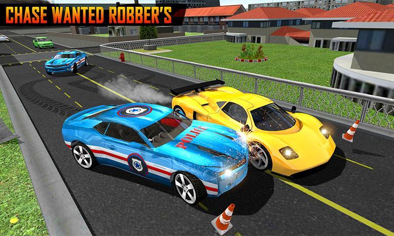 Police Car Robot Superhero Game Screenshot