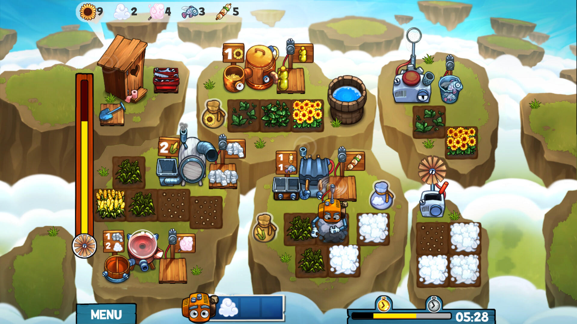 Screenshot of The Flying Farm