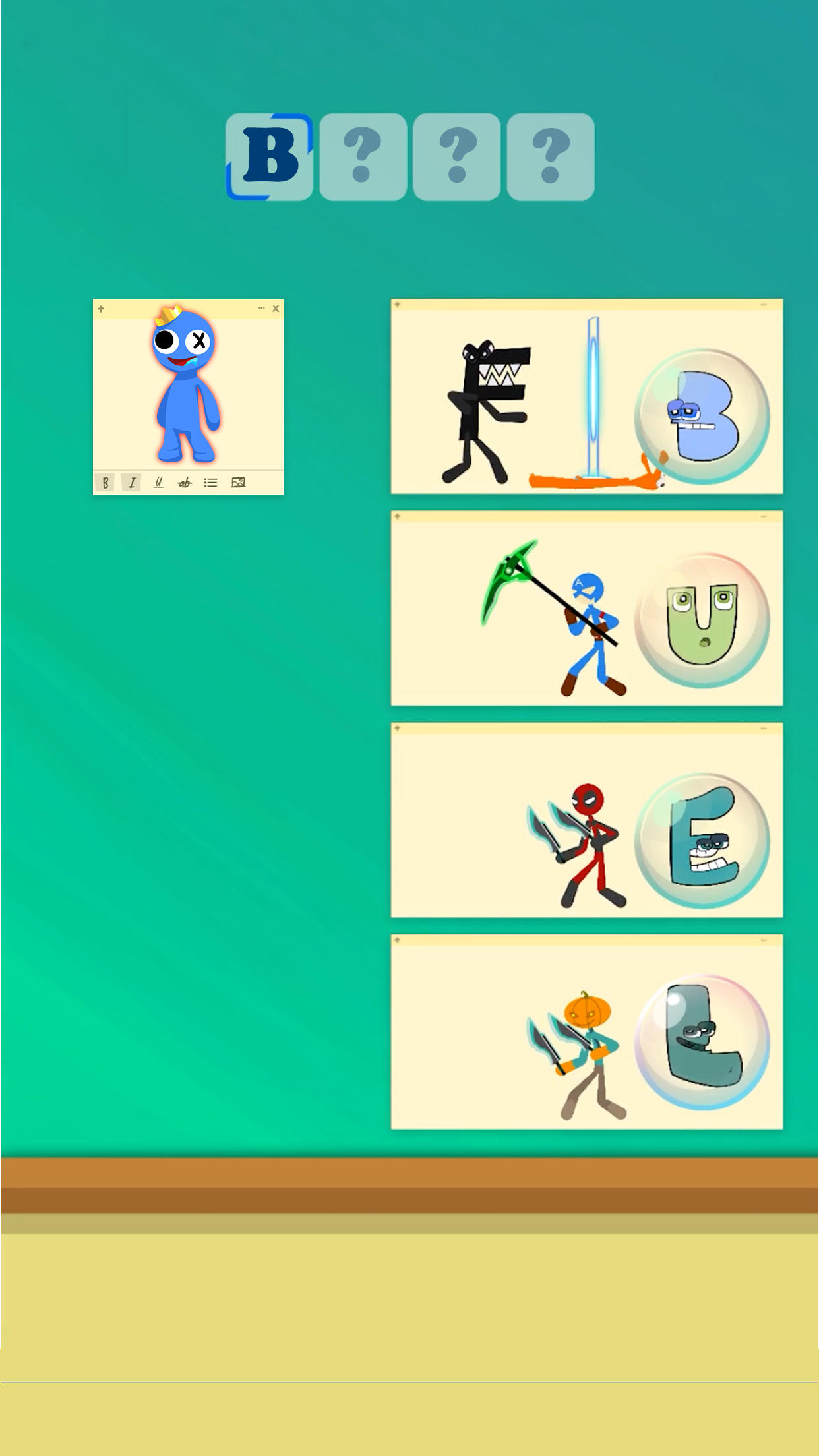 Tower Battle: Alphabet Connect Game Screenshot