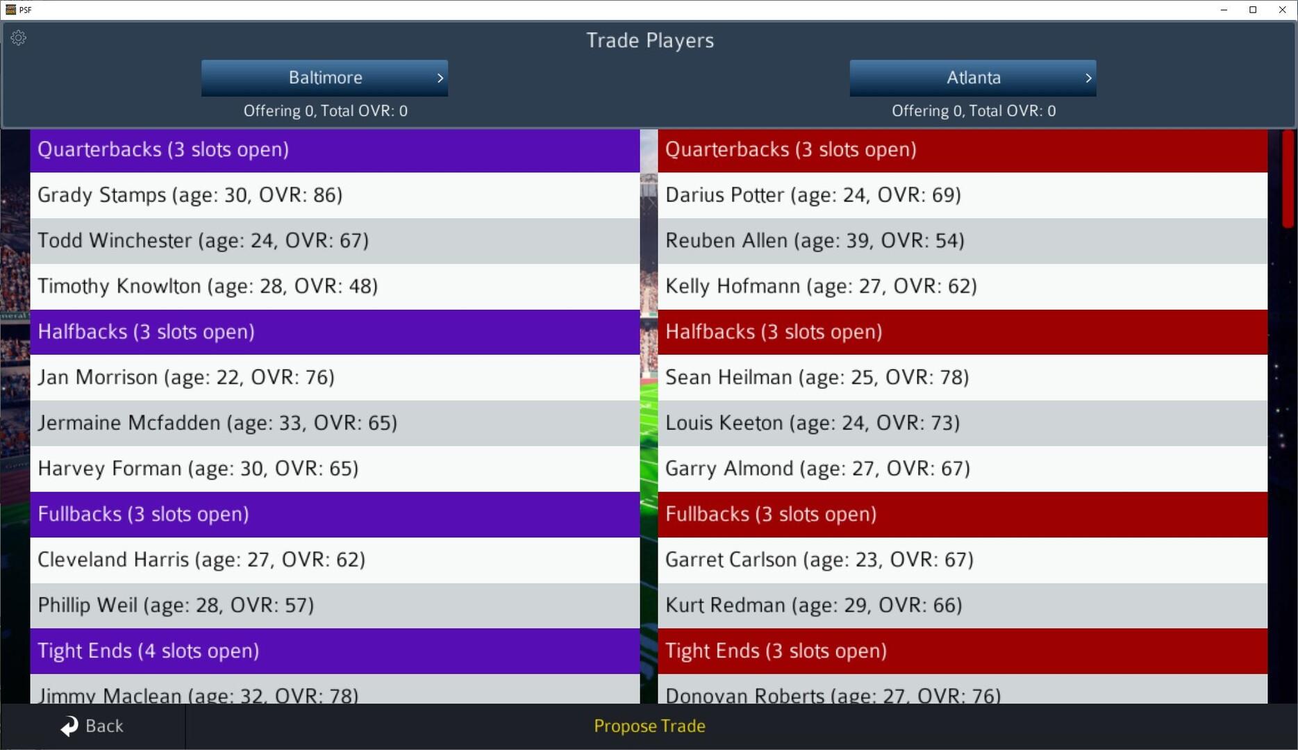 Pro Strategy Football 2026 Game Screenshot