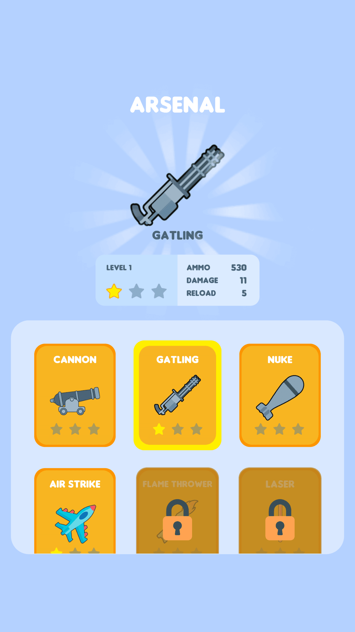 Crowd Defense Game Screenshot