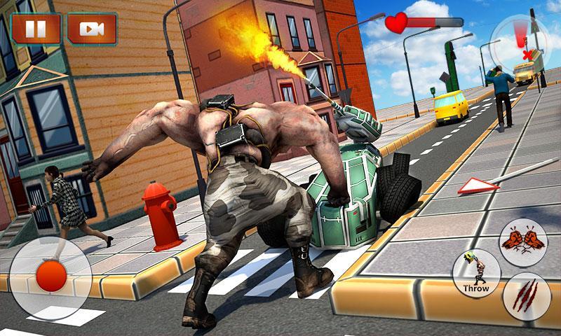 Cyborg City Rampage 2017 Game Screenshot