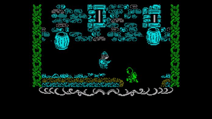 Robin Of The Wood (ZX Spectrum) 게임 스크린 샷