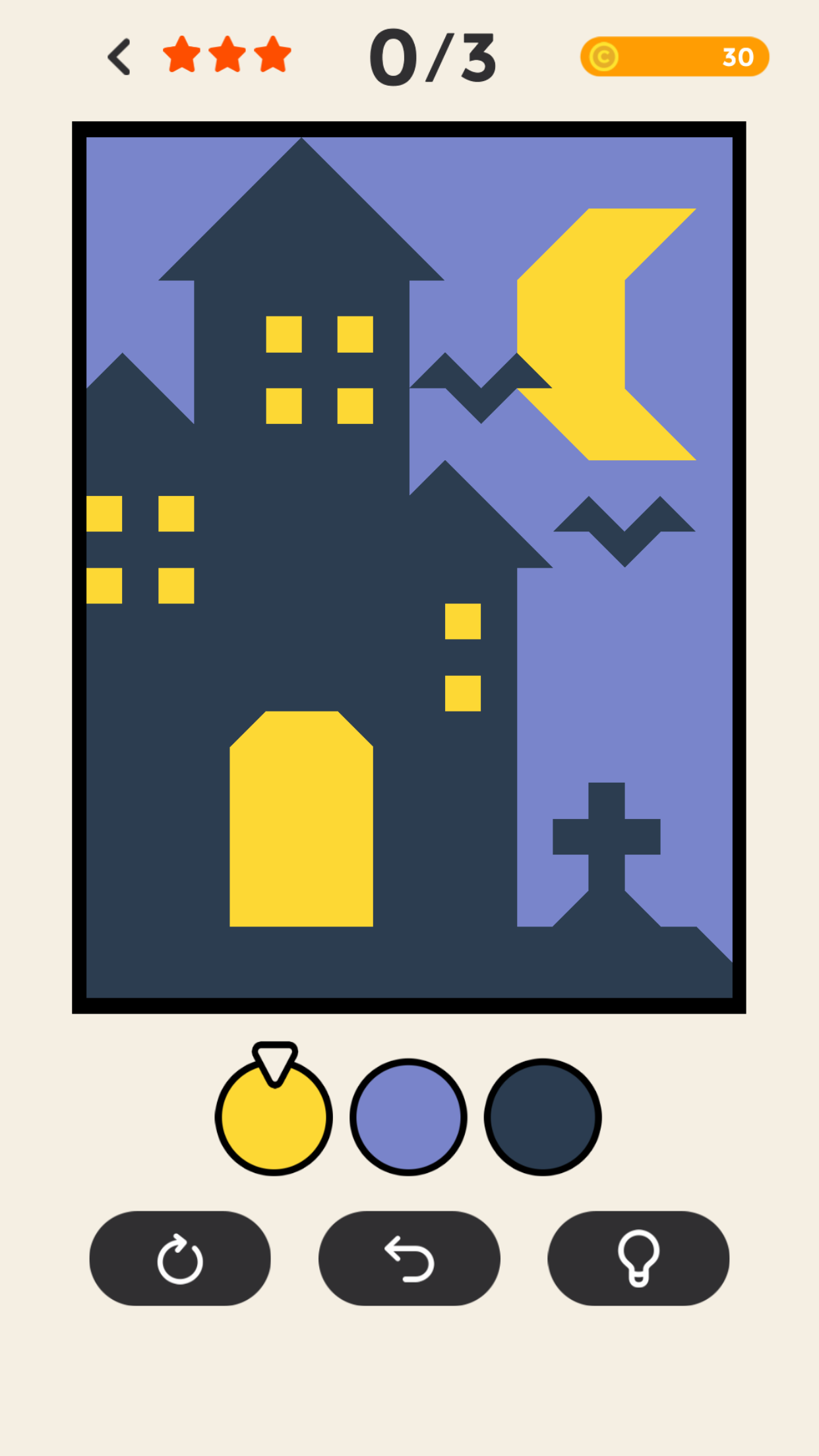 ERASE - coloring puzzle game Game Screenshot