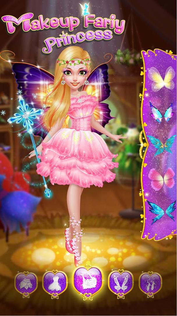 Screenshot of Makeup Fairy Princess