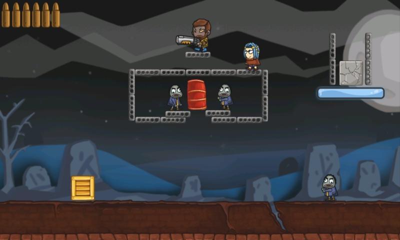 Zombie vs Bullet Game Screenshot