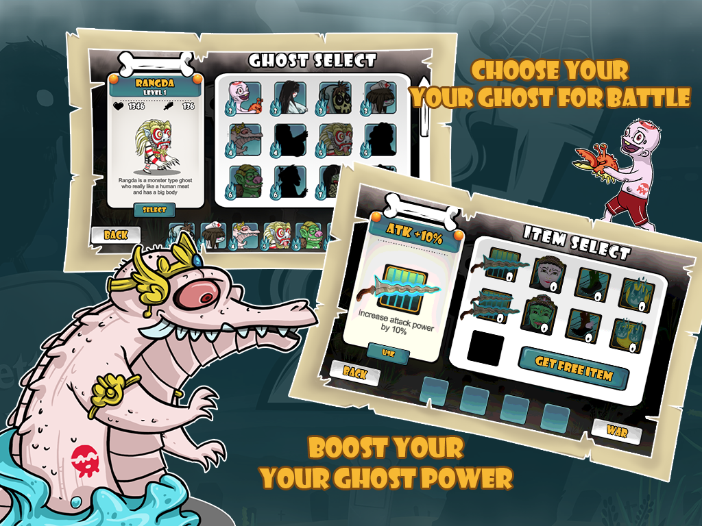 Ghost Battle 2 Game Screenshot