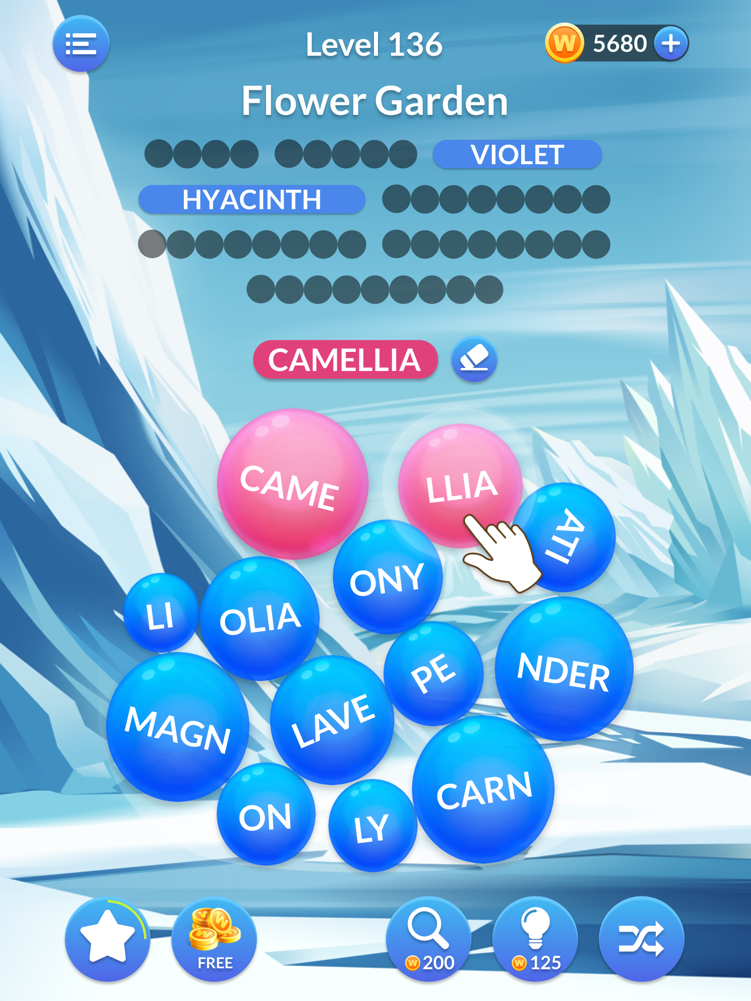 Word Serenity: Fun Word Search Game Screenshot