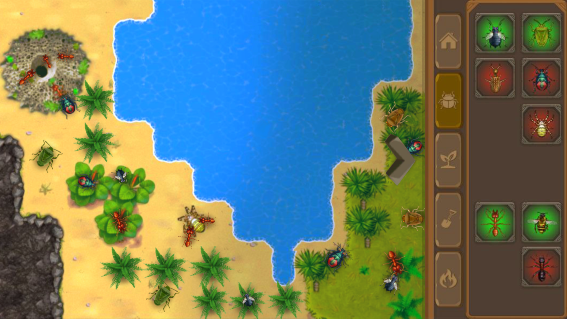 BugBox: Tiny Life Sandbox Game Screenshot