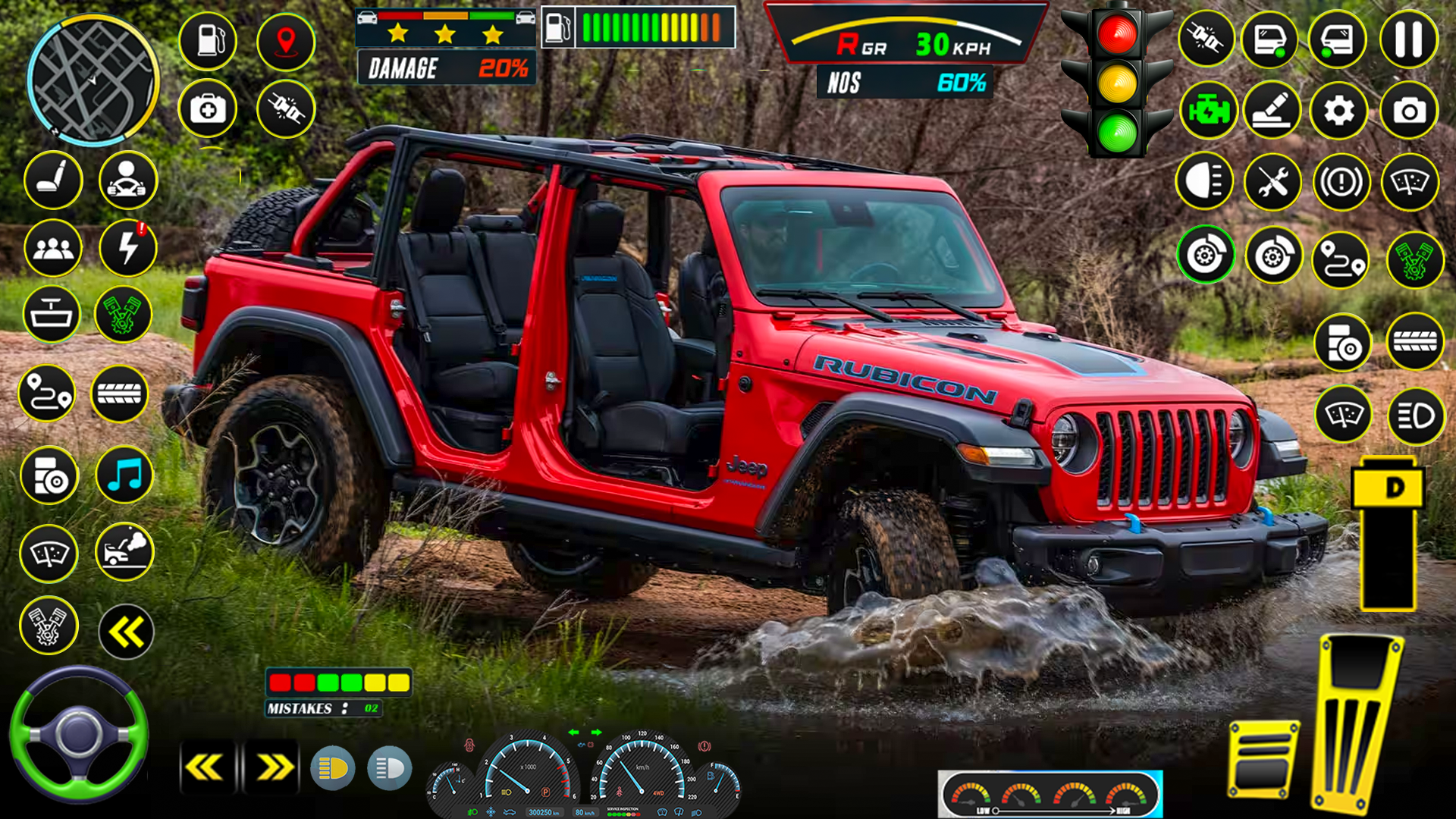 Mud Runner Jeep Games 3d screenshot game