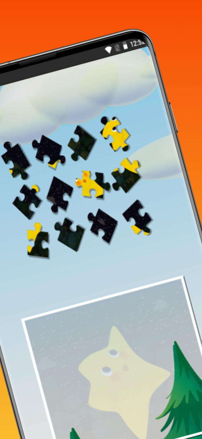 Screenshot of Twinkle Star Puzzle Jigsaw