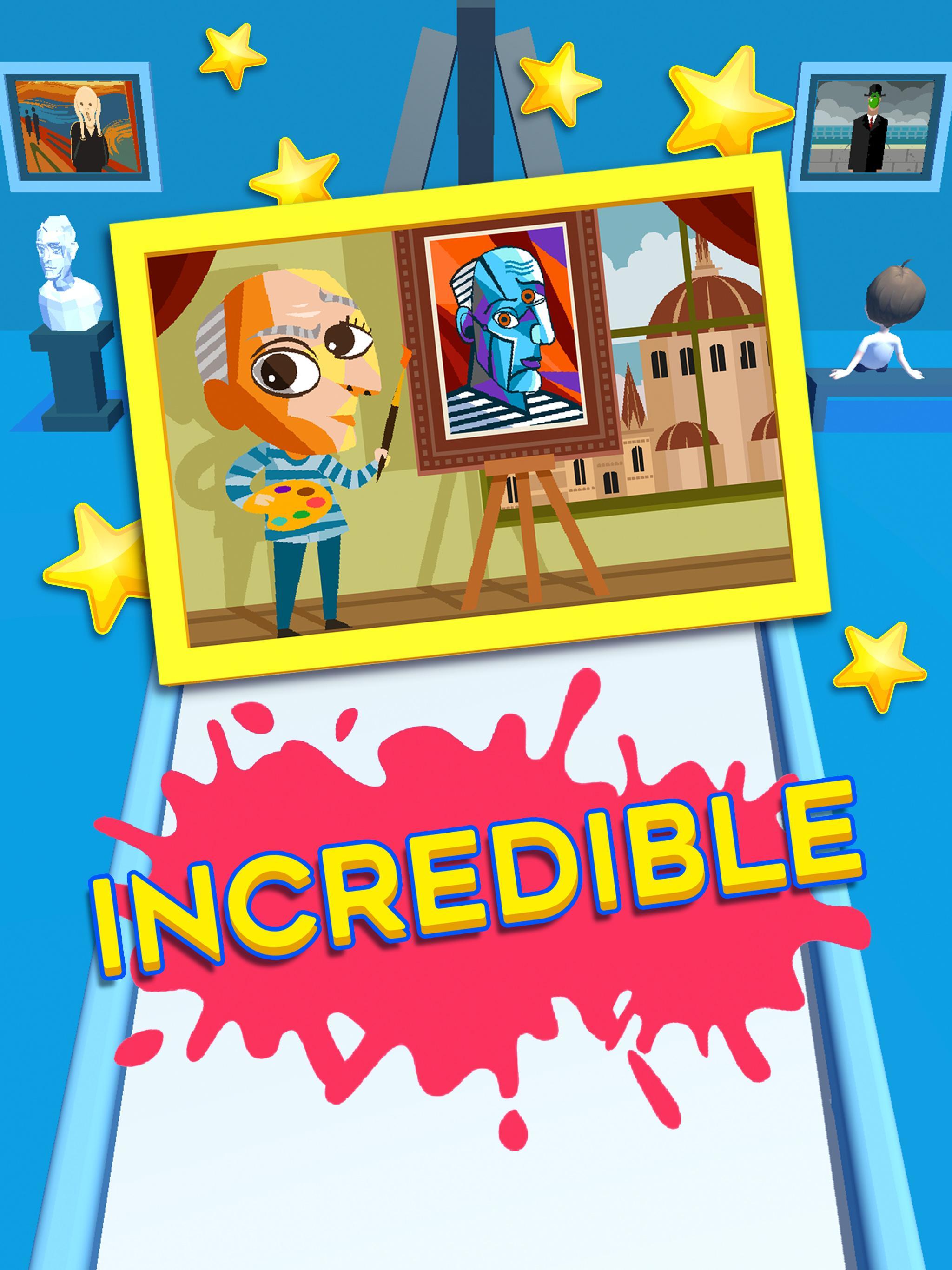 Art Ball 3D: Canvas Puzzle Game Screenshot