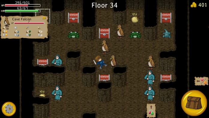 The Enchanted Cave Game Screenshot