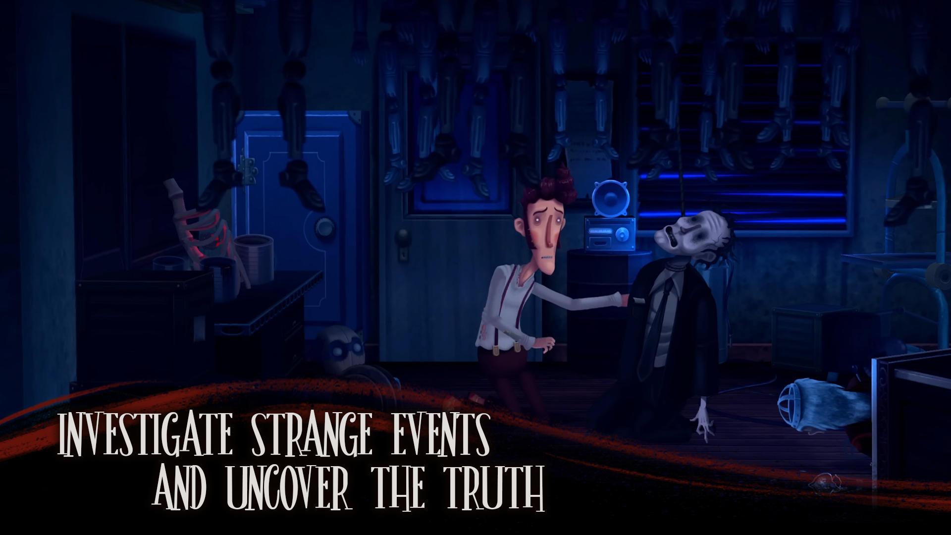 Cuplikan Layar Game Slender Threads