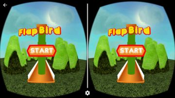 VR Flap Bird Game Screenshot
