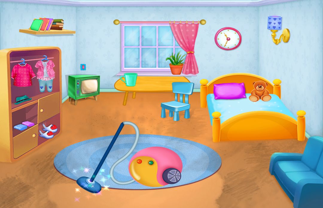 房子打掃 收拾房子 遊戲為孩子們遊戲截圖