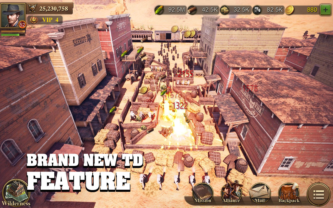 Screenshot 1 of Wild Frontier: Town Defense 1.5.8
