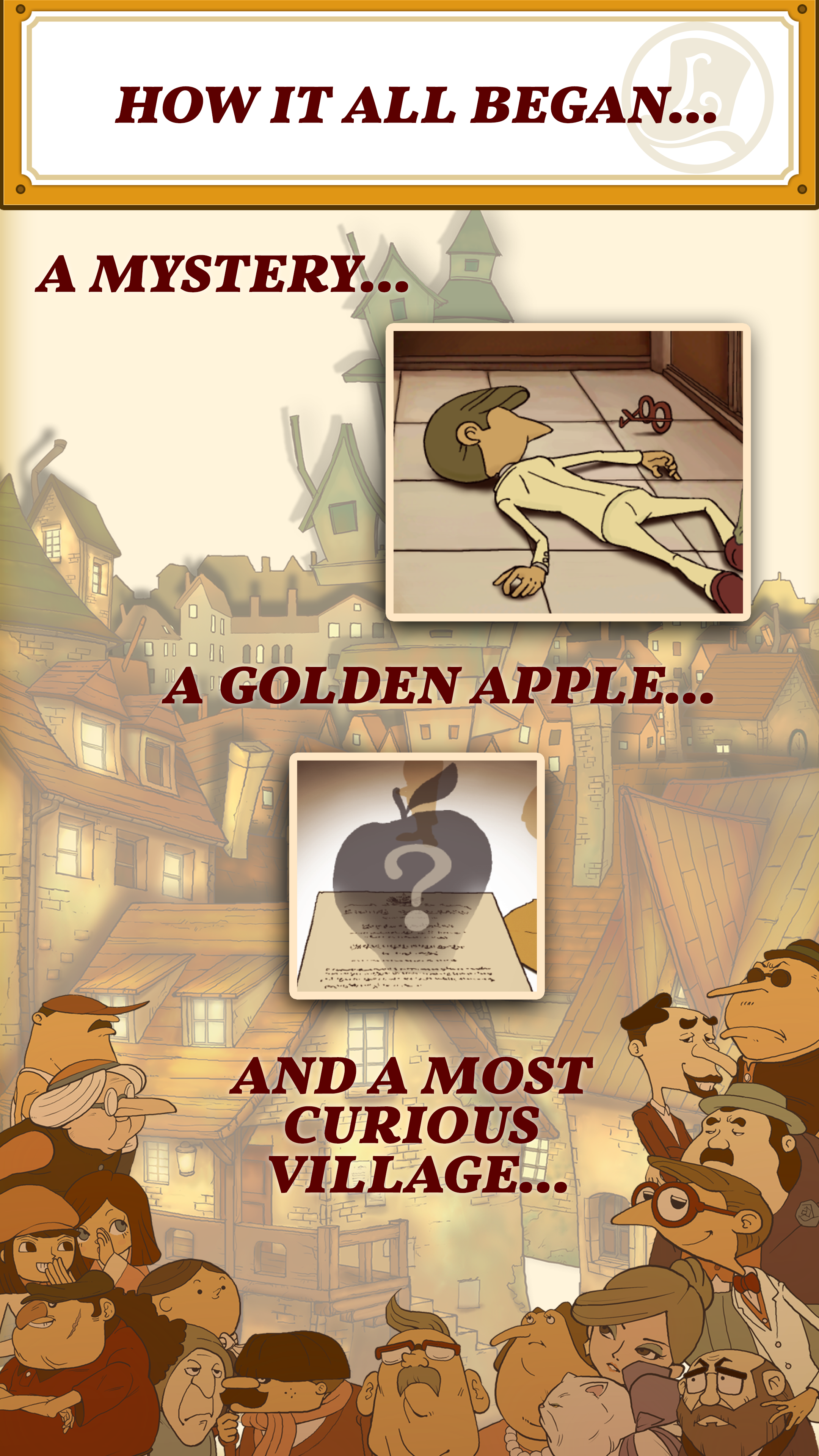 Layton: Curious Village in HD Game Screenshot
