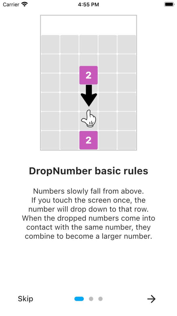 Drop&Shot Number screenshot game