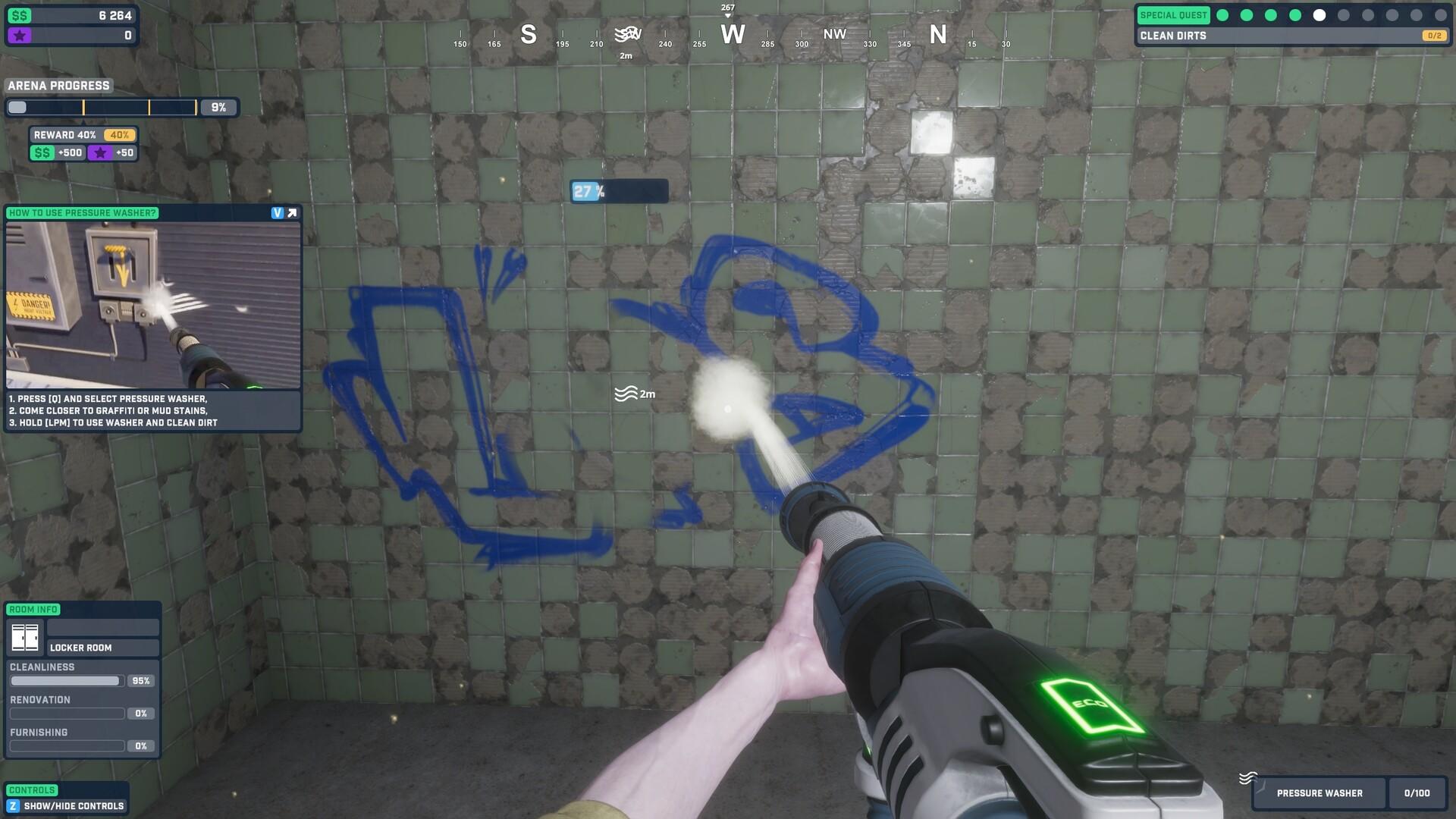 Screenshot of Arena Renovation - First Job