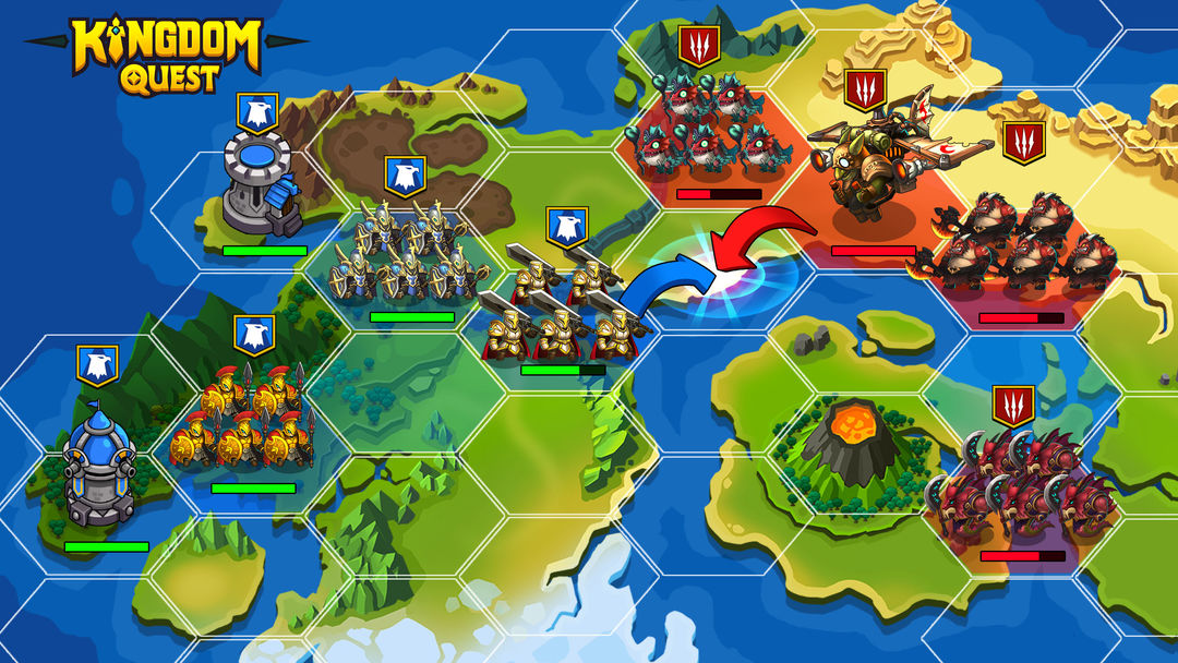 Kingdom Quest - 空閒遊戲遊戲截圖