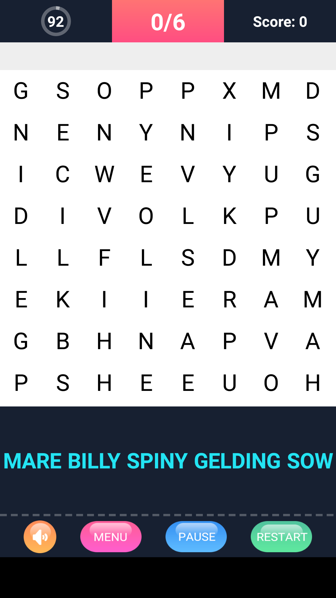 Ảnh chụp màn hình Word Search Puzzle