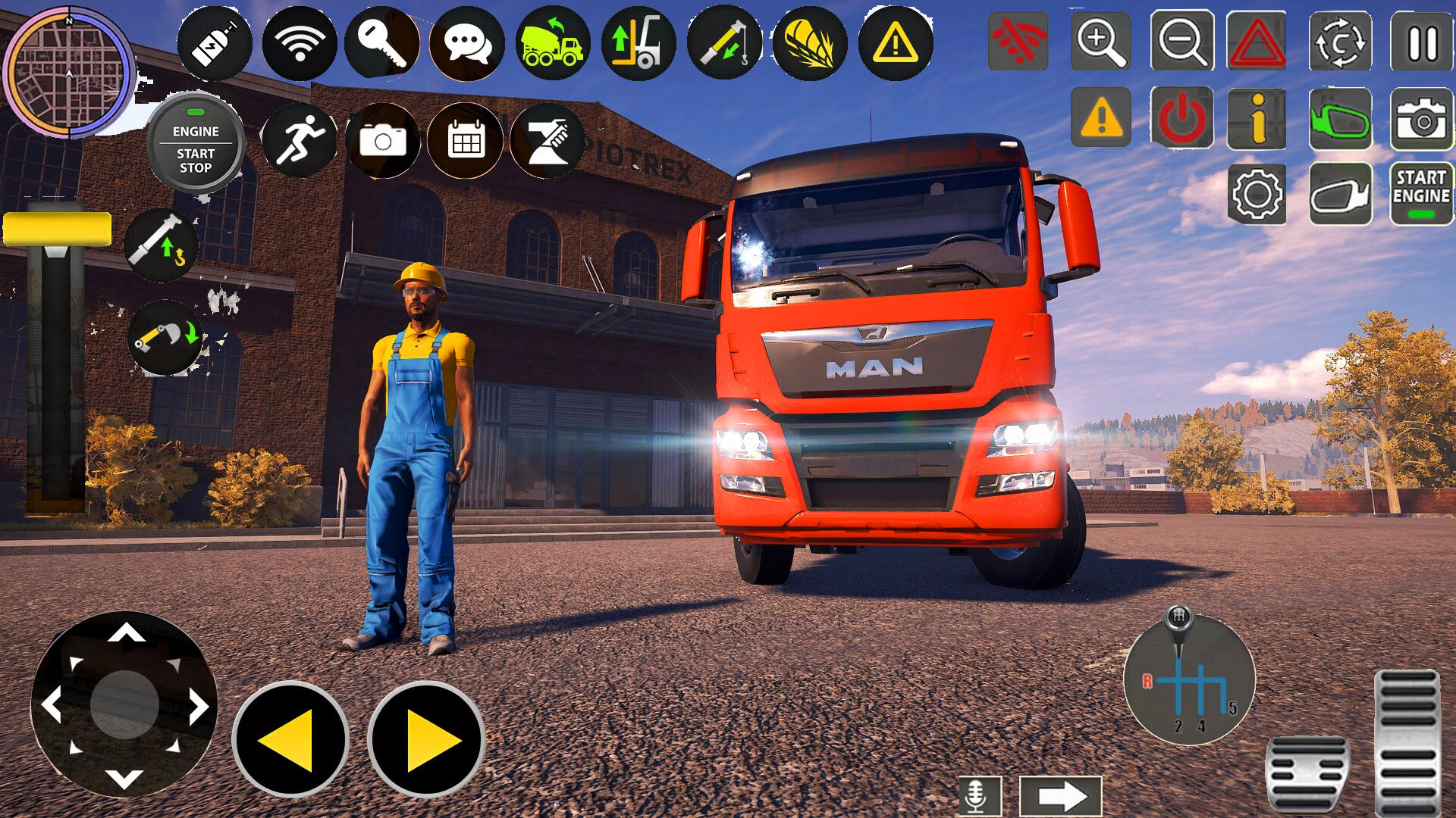 JCB Games 3D Transport Truck screenshot game