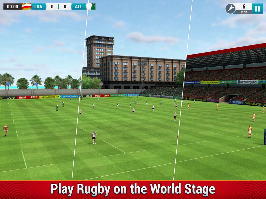 Screenshot of Rugby Nations 19