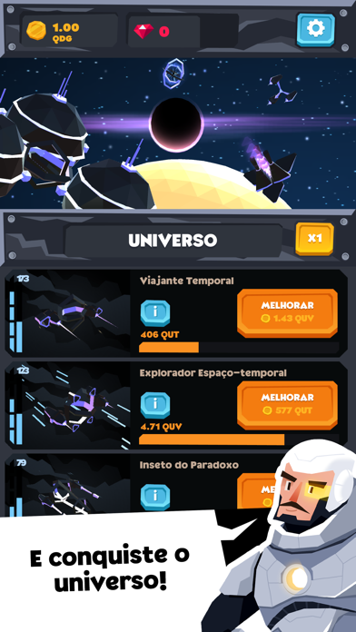 Captura de Tela do Jogo Idle Skies