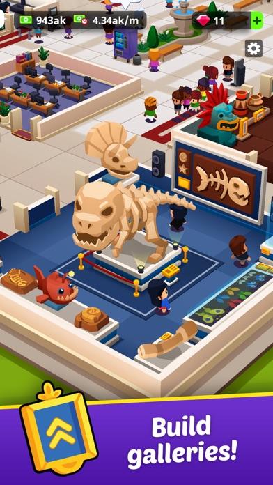 Скриншот игры Idle Museum: Empire of Art