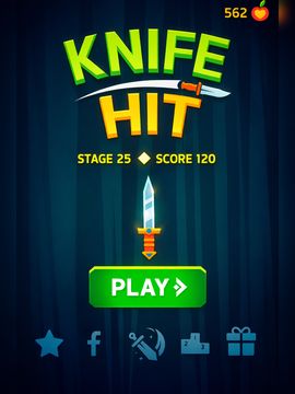 Knife Hit 게임 스크린샷