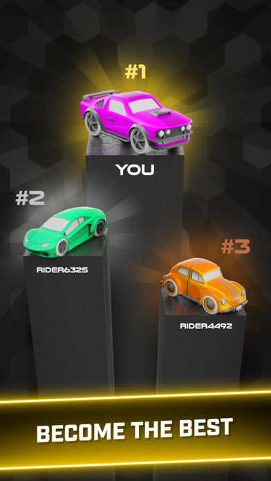 Cuplikan Layar Game Rider Worlds - Neon Bike Races
