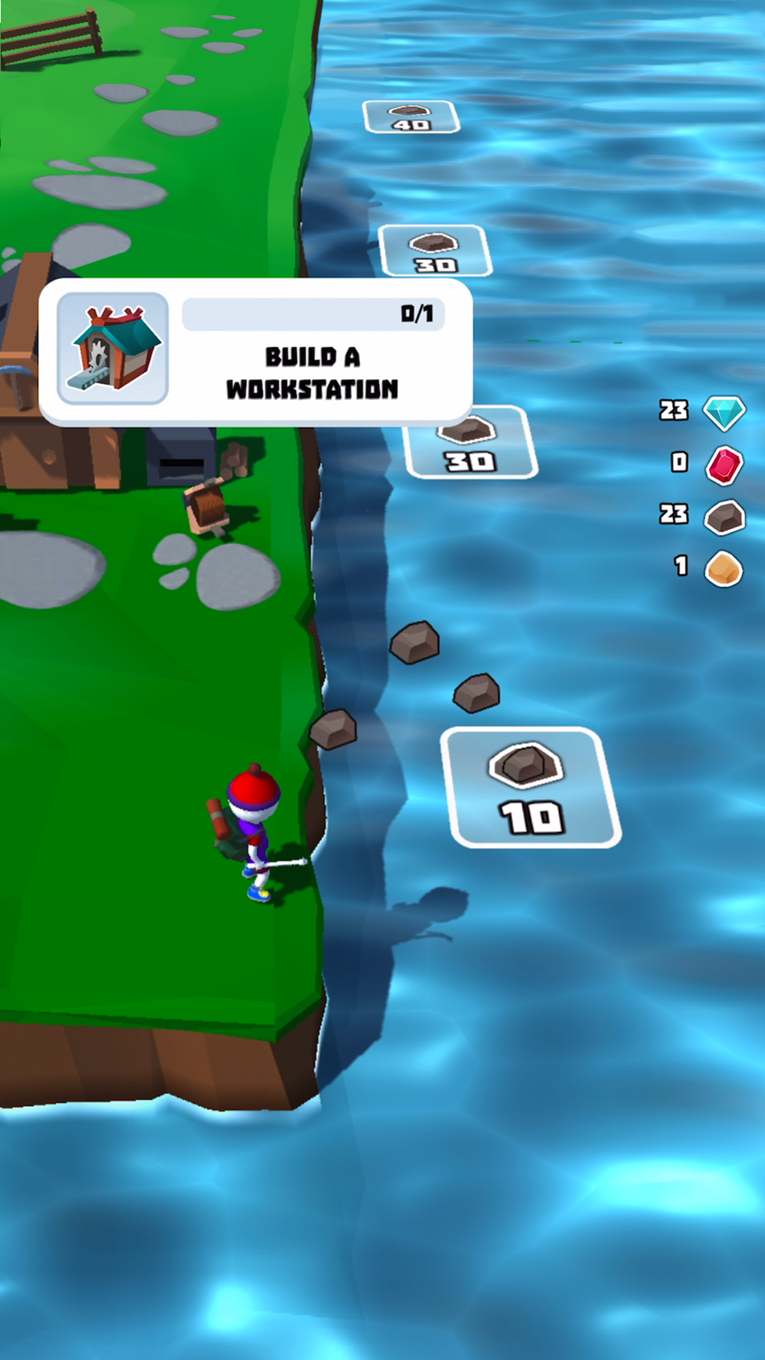 Climb the mountain 게임 스크린샷